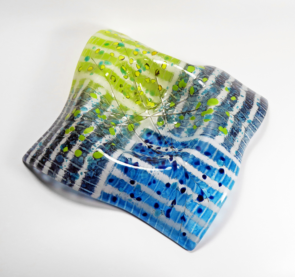 Spring Fields Draped Vessel